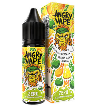Жидкость Angry Vape Salt - Жаба Анжела (грейпфрут с малиной)